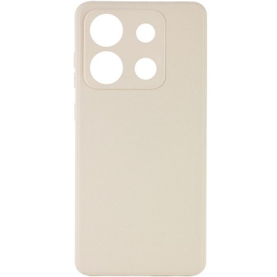 Купити Силиконовый чехол Candy Full Camera для Infinix Smart 7 HD Бежевый / Antigue White
