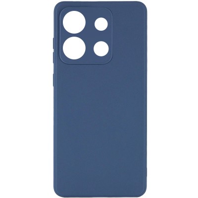 Купити Силиконовый чехол Candy Full Camera для Infinix Smart 7 HD Синий / Dark Blue
