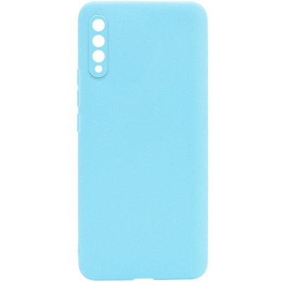 Силиконовый чехол Candy Full Camera для Samsung Galaxy A50 (A505F) / A50s / A30s Бирюзовый / Turquoise
