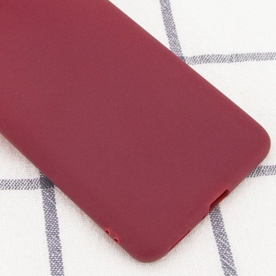 Силиконовый чехол Candy Full Camera для Samsung Galaxy A50 (A505F) / A50s / A30s Красный / Camellia