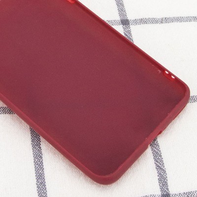 Силиконовый чехол Candy Full Camera для Samsung Galaxy A50 (A505F) / A50s / A30s Красный / Camellia