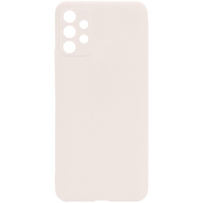 Силиконовый чехол Candy Full Camera для Samsung Galaxy A52 4G / A52 5G / A52s Бежевый / Antigue White