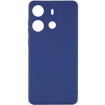 Купити Силиконовый чехол Candy Full Camera для Tecno Spark Go 2023 Синий / Dark Blue