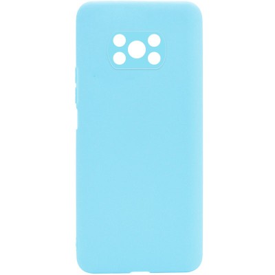 Силиконовый чехол Candy Full Camera для Xiaomi Poco X3 NFC / Poco X3 Pro Бирюзовый / Turquoise Силиконовый чехол Candy Full Camera для Xiaomi Poco X3 NFC / Poco X3 Pro Бирюзовый / Turquoise