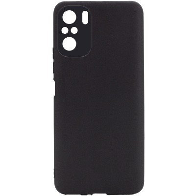 Силиконовый чехол Candy Full Camera для Xiaomi Redmi Note 10 / Note 10s Черный / Black