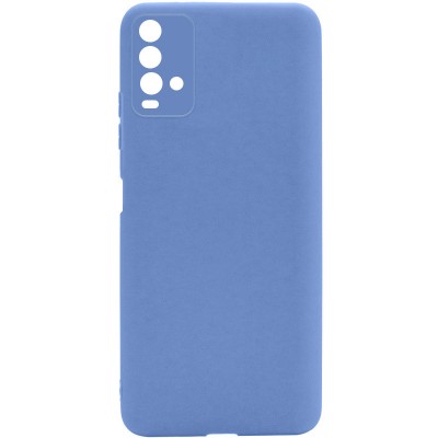 Силиконовый чехол Candy Full Camera для Xiaomi Redmi Note 9 4G / Redmi 9 Power / Redmi 9T Голубой / Mist blue