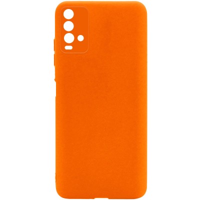 Силиконовый чехол Candy Full Camera для Xiaomi Redmi Note 9 4G / Redmi 9 Power / Redmi 9T Оранжевый / Orange