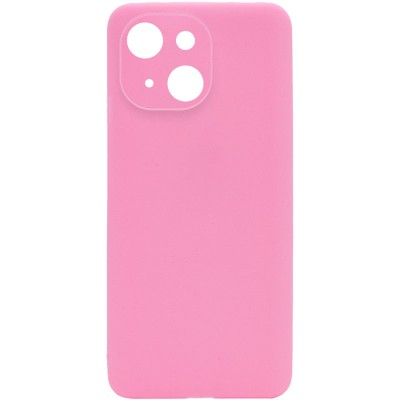 Силиконовый чехол Candy для Apple iPhone 13 (6.1") Розовый