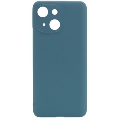 Силиконовый чехол Candy для Apple iPhone 13 (6.1") Синий / Powder Blue