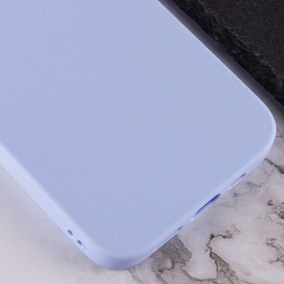 Силиконовый чехол Candy для Apple iPhone 14 Pro (6.1") Голубой / Lilac Blue