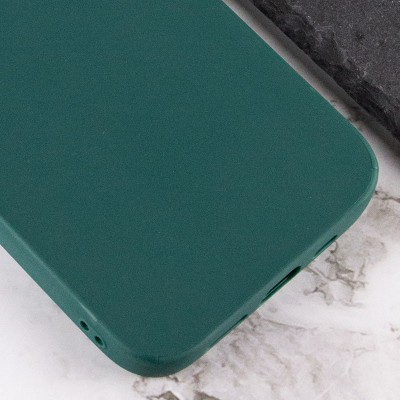 Силиконовый чехол Candy для Apple iPhone 14 Pro Max (6.7") Зеленый / Forest green