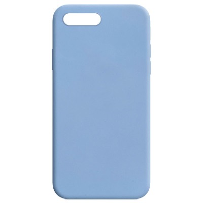 Силиконовый чехол Candy для Apple iPhone 7 plus / 8 plus (5.5") Голубой / Lilac Blue
