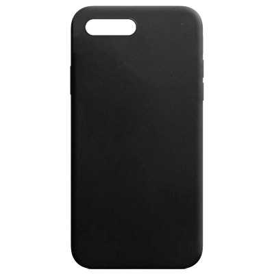 Силиконовый чехол Candy для Apple iPhone 7 plus / 8 plus (5.5") Черный
