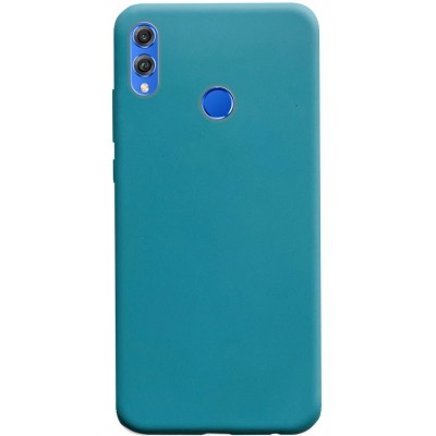 Силиконовый чехол Candy для Huawei Honor 8X Синий / Powder Blue