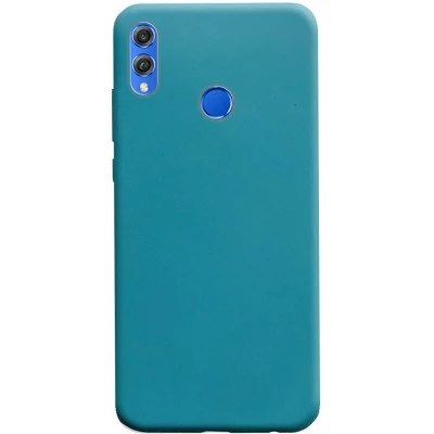 Силиконовый чехол Candy для Huawei Honor 8X Синий / Powder Blue