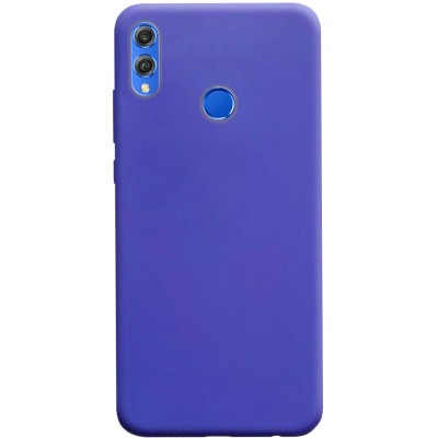 Силиконовый чехол Candy для Huawei Honor 8X Сиреневый