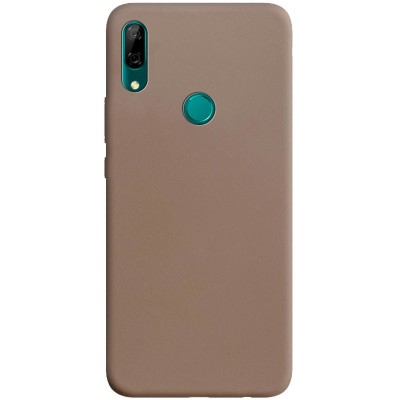 Силиконовый чехол Candy для Huawei P Smart Z Коричневый