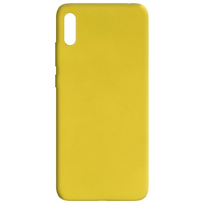 Силиконовый чехол Candy для Huawei Y6 Pro (2019) Желтый