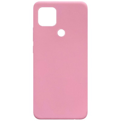 Силиконовый чехол Candy для Oppo A15s / A15 Розовый