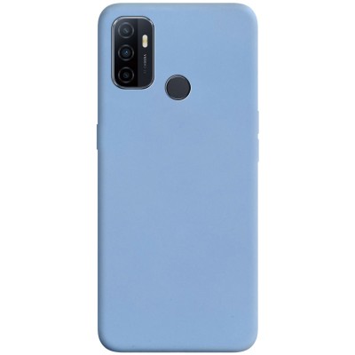 Силиконовый чехол Candy для Oppo A53 / A32 / A33 Голубой / Lilac Blue