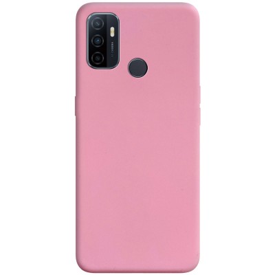 Силиконовый чехол Candy для Oppo A53 / A32 / A33 Розовый