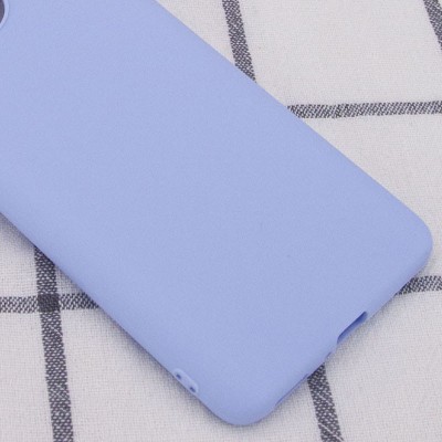 Силиконовый чехол Candy для Oppo A54 4G / A16 4G / A16s Голубой / Lilac Blue