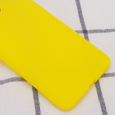 Силиконовый чехол Candy для Oppo A54 4G / A16 4G / A16s Желтый