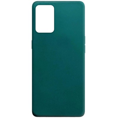 Силиконовый чехол Candy для Oppo A54 4G / A16 4G / A16s Зеленый / Forest green