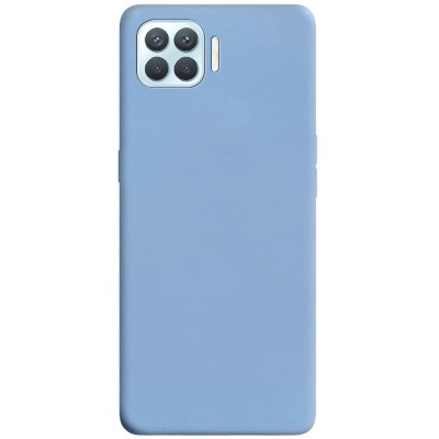 Силиконовый чехол Candy для Oppo A73 Голубой / Lilac Blue