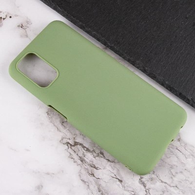 Силиконовый чехол Candy для Oppo A76 4G Фисташковый