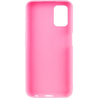 Силиконовый чехол Candy для Oppo A96 Розовый Силиконовый чехол Candy для Oppo A96 Розовый