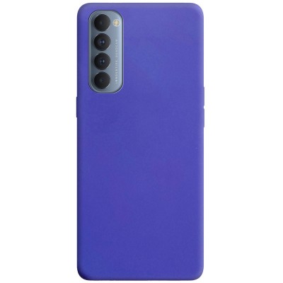 Силиконовый чехол Candy для Oppo Reno 4 Pro Сиреневый