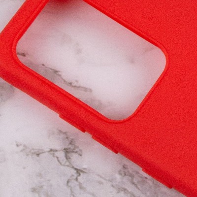Силиконовый чехол Candy для Realme C33 Красный