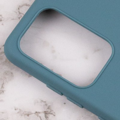 Купити Силиконовый чехол Candy для Realme C33 Синий / Powder Blue