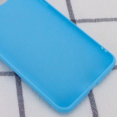Силиконовый чехол Candy для Realme C35 Голубой