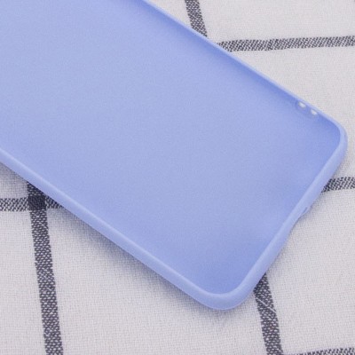Силиконовый чехол Candy для Realme C35 Голубой / Lilac Blue