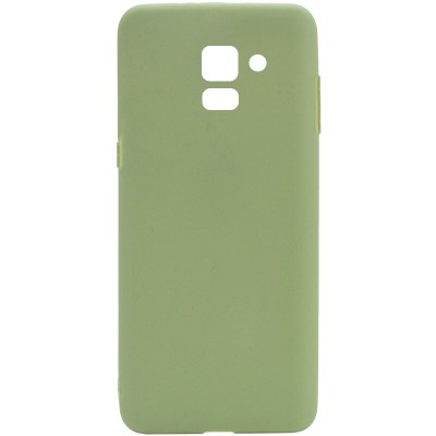 Силиконовый чехол Candy для Samsung A530 Galaxy A8 (2018) Фисташковый