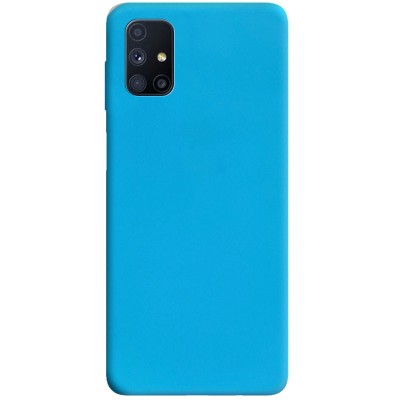 Силиконовый чехол Candy для Samsung Galaxy A04s Голубой