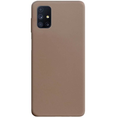 Силиконовый чехол Candy для Samsung Galaxy A04s Коричневый