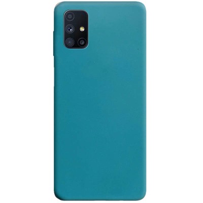 Силиконовый чехол Candy для Samsung Galaxy A04s Синий / Powder Blue