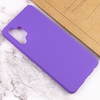 Силиконовый чехол Candy для Samsung Galaxy A14 4G/5G Сиреневый