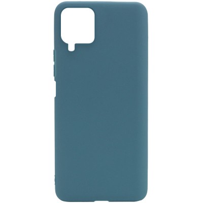 Силиконовый чехол Candy для Samsung Galaxy A22 4G / M22 4G Синий / Powder Blue