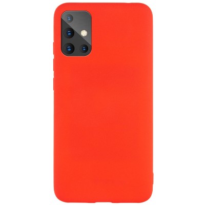 Силиконовый чехол Candy для Samsung Galaxy A51 Красный