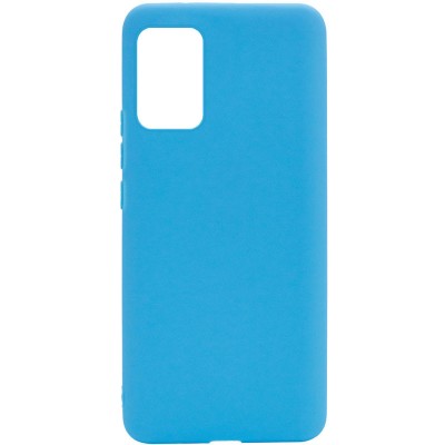 Силиконовый чехол Candy для Samsung Galaxy A52 4G / A52 5G / A52s Голубой