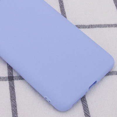 Силиконовый чехол Candy для Samsung Galaxy A72 4G / A72 5G Голубой / Lilac Blue