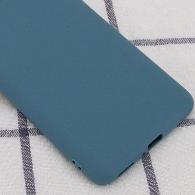 Силиконовый чехол Candy для Samsung Galaxy A72 4G / A72 5G Синий / Powder Blue