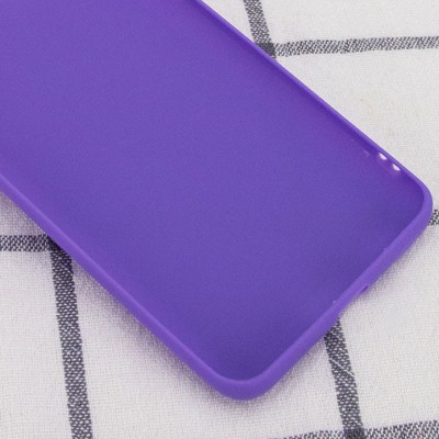 Силиконовый чехол Candy для Samsung Galaxy A72 4G / A72 5G Сиреневый