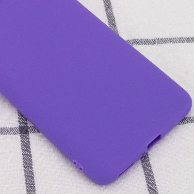Силиконовый чехол Candy для Samsung Galaxy A72 4G / A72 5G Сиреневый