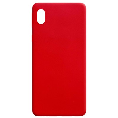 Силиконовый чехол Candy для Samsung Galaxy M01 Core / A01 Core Красный