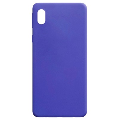 Силиконовый чехол Candy для Samsung Galaxy M01 Core / A01 Core Сиреневый